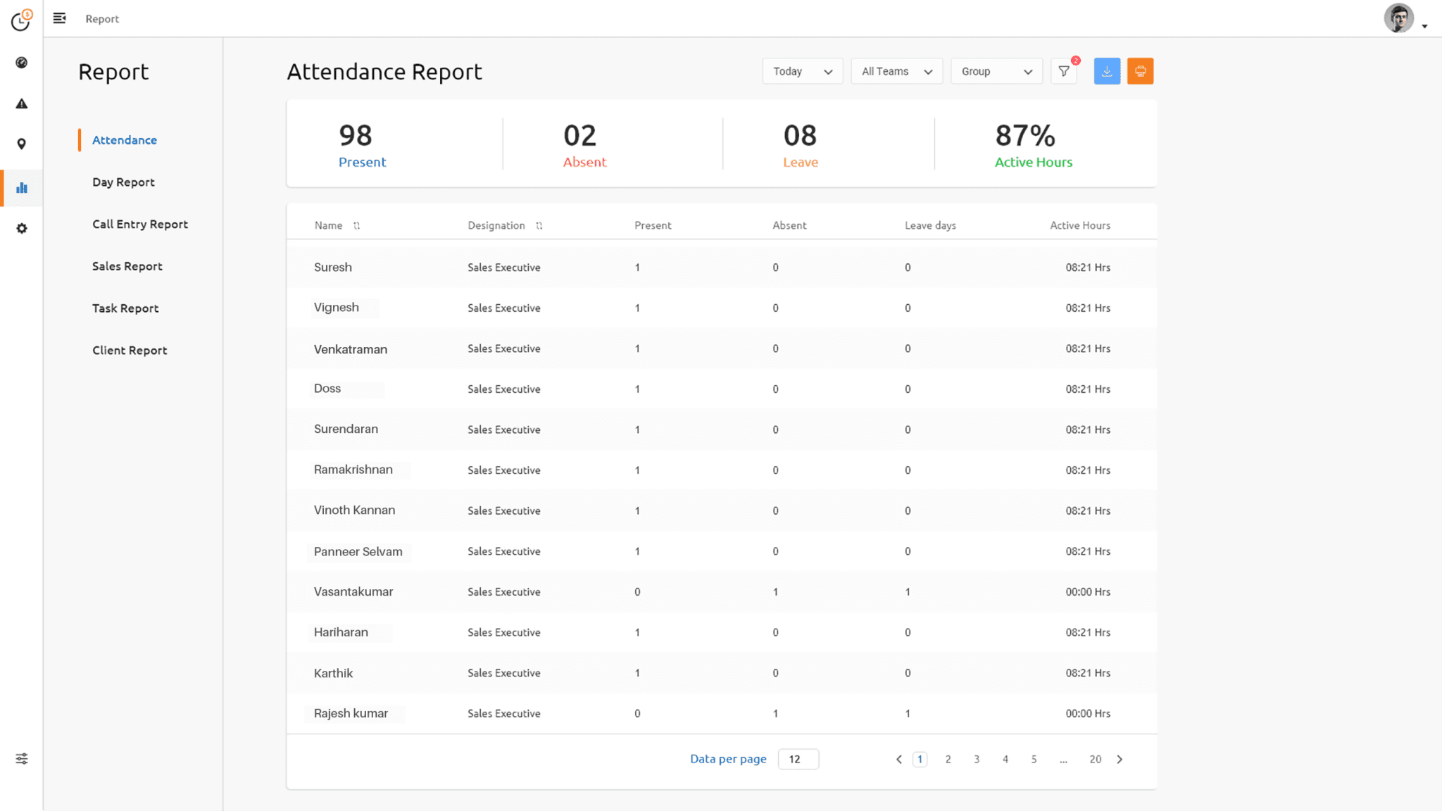 Track Attendance - With Happisales, you can easily monitor the arrival and departure times of field service technicians, allowing you to accurately assess their performance and optimize scheduling. The system provides comprehensive attendance reports, enabling you to identify trends and make data-driven decisions.