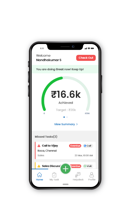 field sales tracking for employees