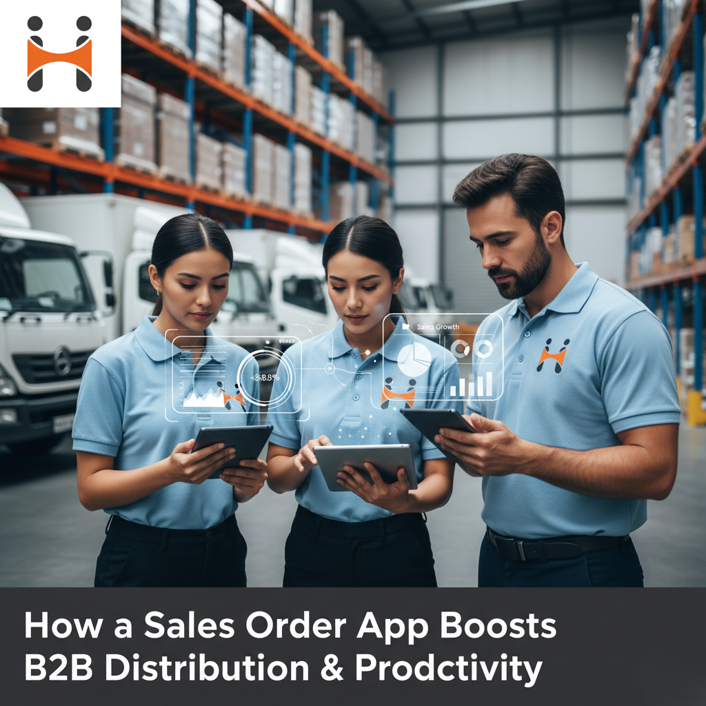 How a Sales Order App Boosts B2B Distribution & Productivity