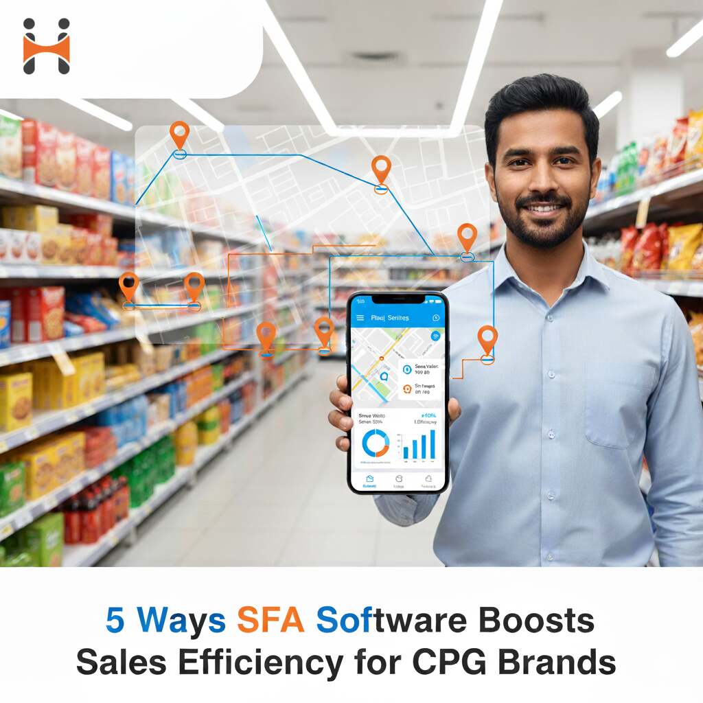 5 Ways SFA software Can Boost Sales Efficiency for Your CPG Business