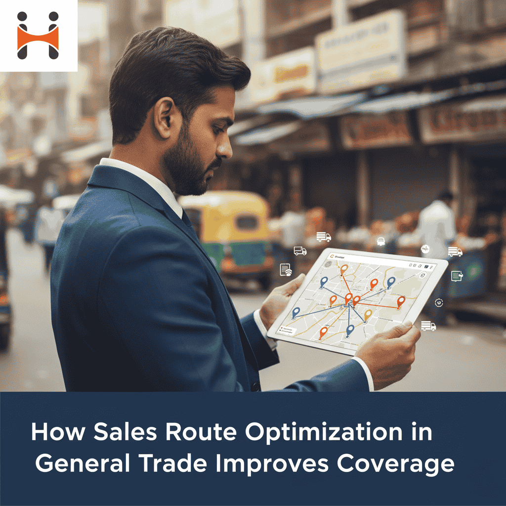 How Sales Route Optimization in General Trade Improves Coverage